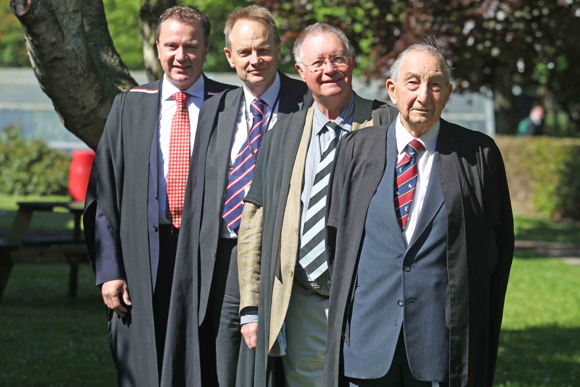The four most recent headteachers of The Knights Templar School